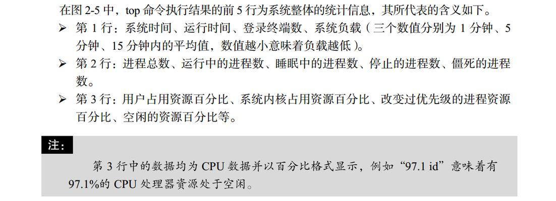 Linux查看进程命令行的全方位指南（详解Linux中查看进程的命令行工具及其使用方法）