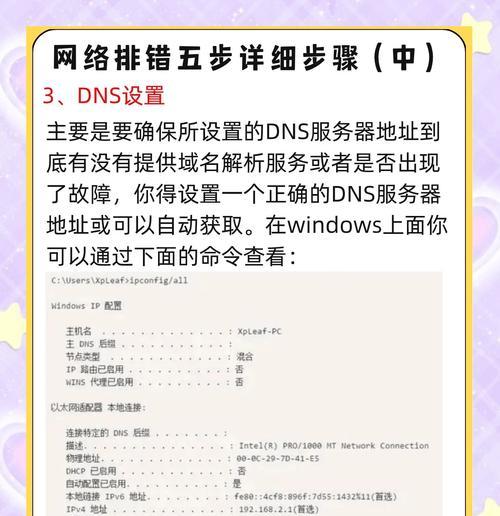 电脑浏览器DNS错误原因及解决方法（解析失败导致的电脑浏览器DNS错误及其应对措施）